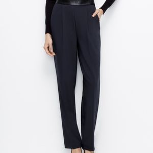 Ann Taylor Navy Wool Trousers